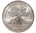 Монета 25 центов (1/4 доллара) 2020 года Р США «Национальные парки — №53 Исторический парк и заповедник Бухта Соленой реки» (Артикул M2-42550)