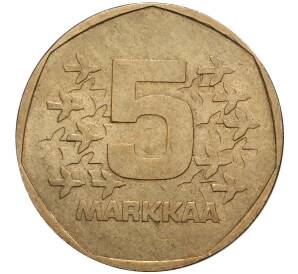 5 марок 1976 года Финляндия