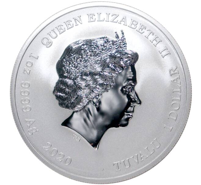 Монета 1 доллар 2020 года Тувалу «Джеймс Бонд — Агент 007» (Артикул M2-34355)