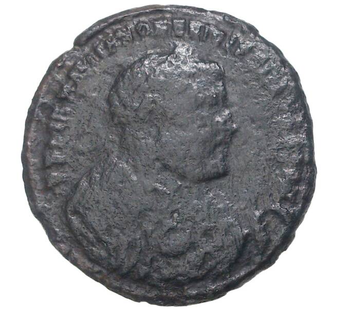 Монета Фоллис Римская Империя — Максимилиан Геркулий (на отречение от престола) (Артикул K27-7121)