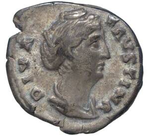 1 денарий 138-161 года Римская Империя — Фаустина I (Жена Антония Пия)