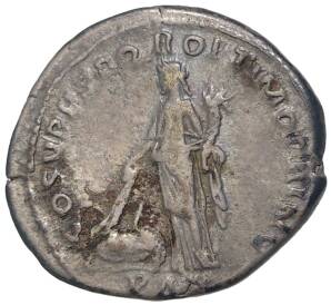 1 денарий 98-117 года Римская Империя — Траян
