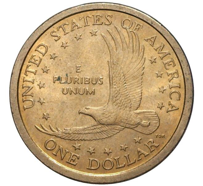 1 доллар 2000 года D США «Парящий орел» (Сакагавея) (Артикул K11-81128)