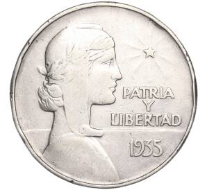 1 песо 1935 года Куба