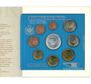 Годовой набор монет евро 2006 года Сан-Марино