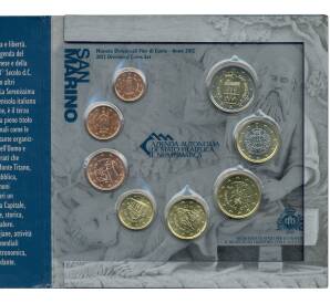 Годовой набор монет евро 2012 года Сан-Марино