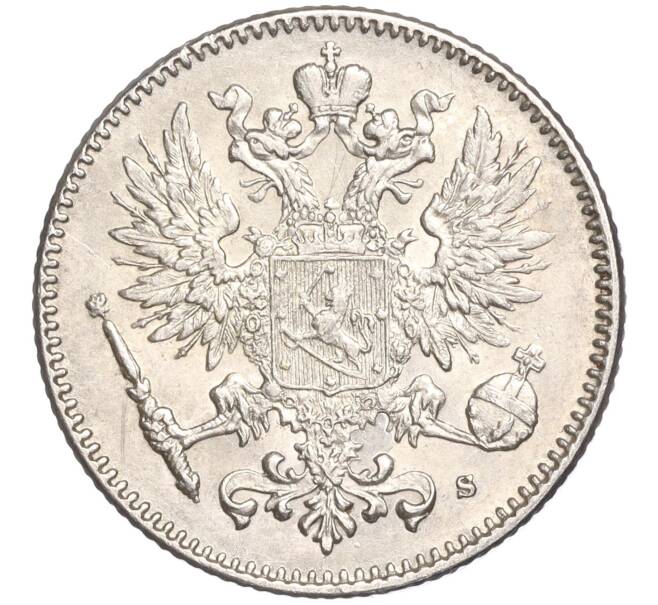 Монета 50 пенни 1916 года Русская Финляндия (Артикул M1-51140)