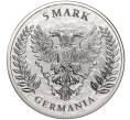 Монета 5 марок 2022 года Германия «Германия с мечом» (Артикул M2-57461)