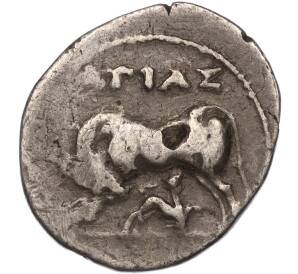 Драхма 250-229 года до н.э. Аполлония Иллирийская