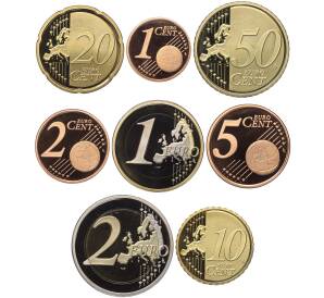 Годовой набор из 8 евромонет 2015 года Греция
