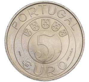 5 евро 2019 года Португалия «45 лет Революции гвоздик»