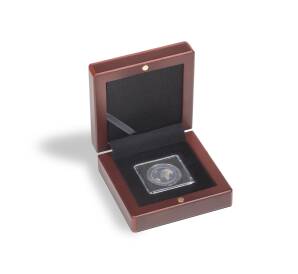 Футляр (коробка) «VOLTERRA» для 1 монеты в капсуле «QUADRUM MINI» (LEUCHTTURM 360121)