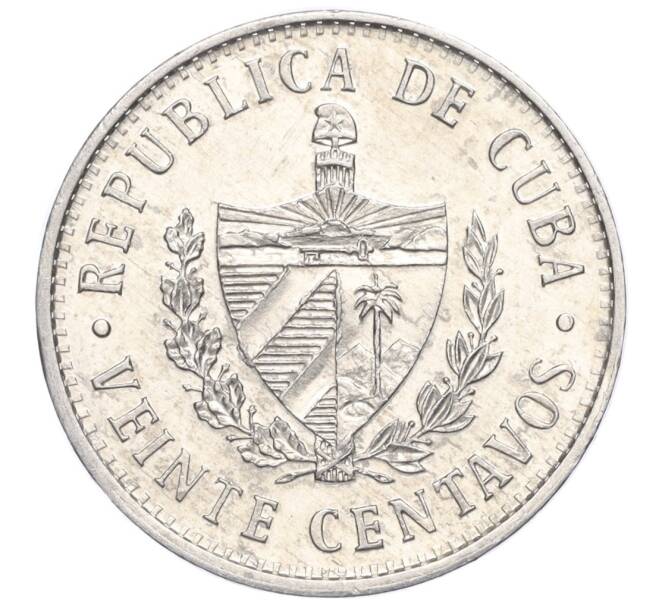 Монета 20 сентаво 1980 года Куба (Артикул K11-121435)