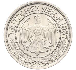 50 рейхспфеннигов 1937 года J Германия