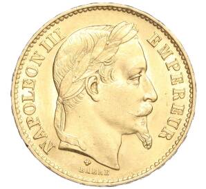 20 франков 1869 года Франция