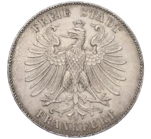 1 талер 1859 года Франкфурт «100 лет со дня рождения Фридриха Шиллера»