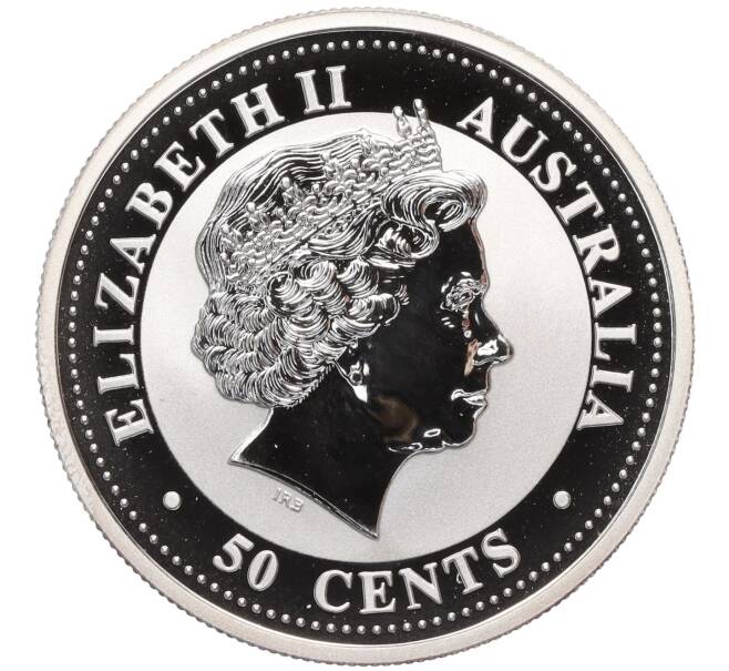Монета 50 центов 1999 года Австралия «Китайский гороскоп — Год кролика» (Артикул T11-03765)