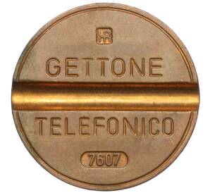 Телефонный жетон 1976 года Италия