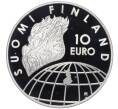 Монета 10 евро 2002 года Финляндия «50 лет Олимпийским играм в Хельсинки» (Артикул M2-72976)
