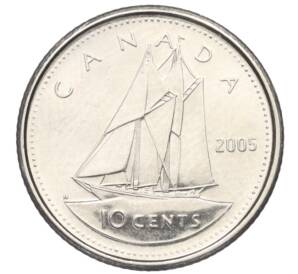 10 центов 2005 года Канада