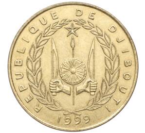 20 франков 1999 года Джибути
