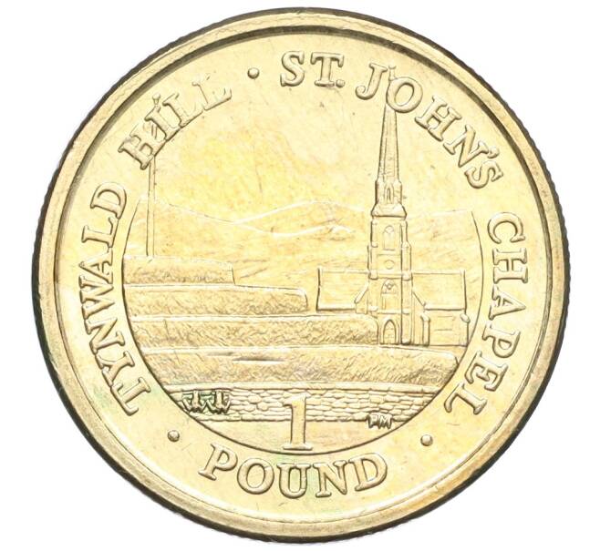Монета 1 фунт 2007 года Остров Мэн (Артикул T11-04726)