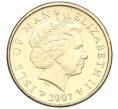 Монета 1 фунт 2007 года Остров Мэн (Артикул T11-04726)