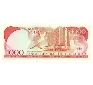 1000 колонов 2003 года Коста-Рика