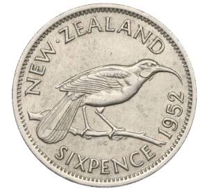 6 пенсов 1952 года Новая Зеландия