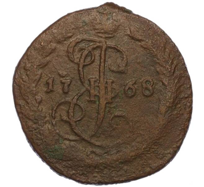 Монета Денга 1768 года ЕМ (Артикул K12-01026)