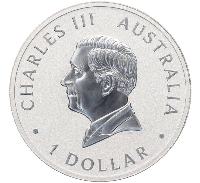 Монета 1 доллар 2024 года Австралия «Австралийский клинохвостый орел — 10-летие чеканки монет» (Артикул M2-73494)