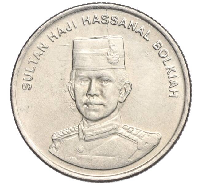 Монета 5 сен 2002 года Бруней (Артикул T11-06388)