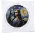 Монета 50 центов 2024 года Фиджи «Мона Лиза» (Цветное покрытие) (Артикул M2-73551)