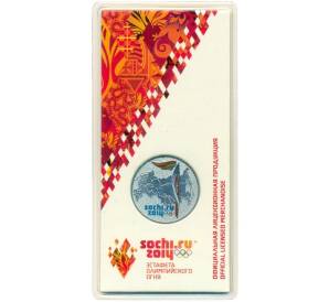 25 рублей 2014 года СПМД «XXII зимние Олимпийские Игры 2014 в Сочи — Факел» (Цветная)
