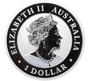 1 доллар 2020 года Австралия «Кенгуру» (Позолота)