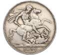 Монета 1 крона 1892 года Великобритания (Артикул M2-73573)
