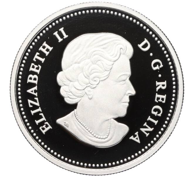Монета 20 долларов 2012 года Канада «Сахарный клен и хрустальная капля дождя» (Артикул M2-73587)