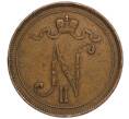 Монета 10 пенни 1905 года Русская Финляндия (Артикул M1-58912)