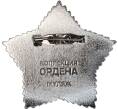 Знак «Орден Суворова» (Муляж) (Артикул K12-04440)
