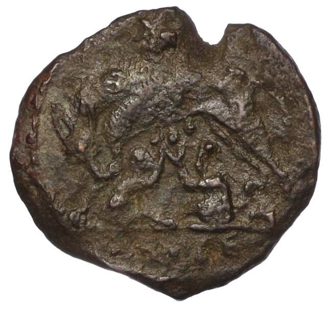 Монета Фоллис 306-337 года Римская Империя — Константин I (Артикул K12-04550)