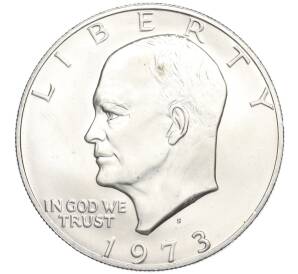 1 доллар 1973 года S США «Эйзенхауэр»