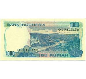 1000 рупий 1980 года Индонезия