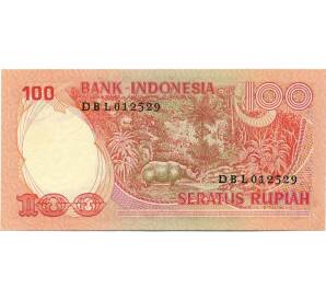 100 рупий 1977 года Индонезия