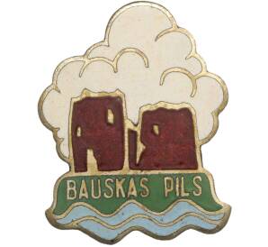 Знак «Замок BAUSKAS PILS» Латвия