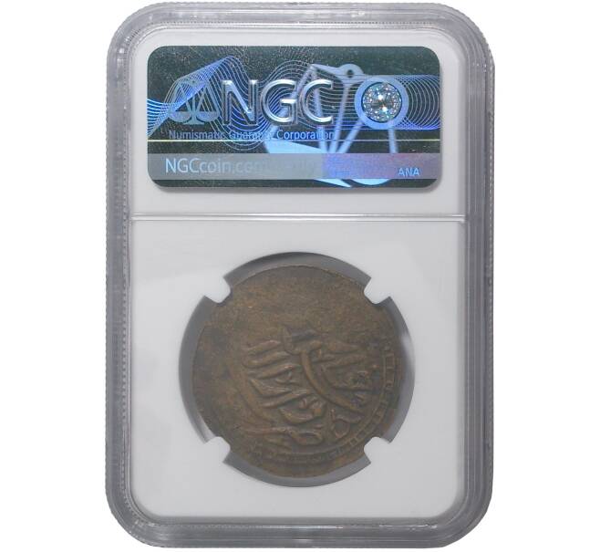 Монета 15 таньга 1921 года (АН 1339) Хива (Хорезм)— В слабе NGC (AU53 BN) (Артикул M1-33423)