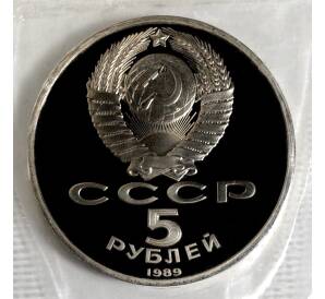 5 рублей 1989 года «Регистан» (Proof) — Фото №2