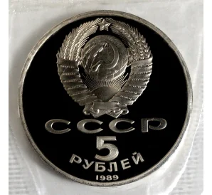 5 рублей 1989 года «Регистан» (Proof)
