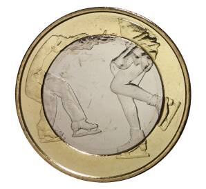 5 евро 2015 года Финляндия «Фигурное катание»
