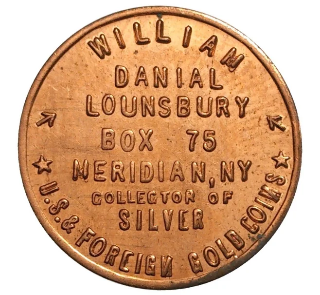 Рекламный жетон коммерческого монетного двора Patrick Mint США (Артикул H5-0286)