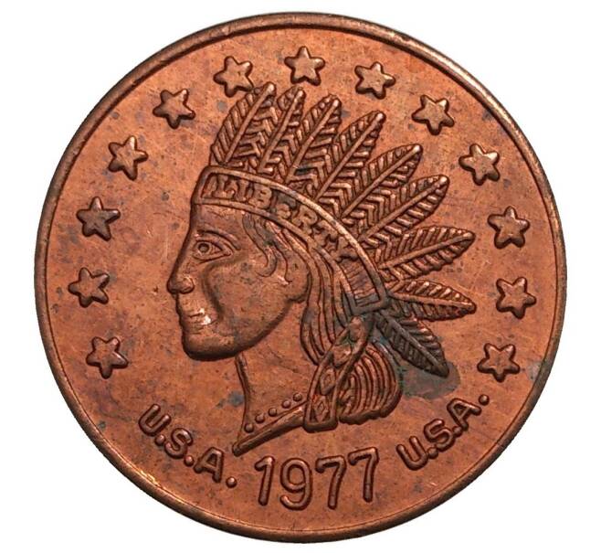 Рекламный жетон коммерческого монетного двора Patrick Mint США